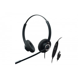 Addasound Crystal SR2832 - Высококачественная USB-гарнитура с шумоподавлением для очень шумной среды UC, Dual