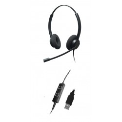 Addasound Epic 832 - Профессиональная Stereo гарнитура USB для Call center и офиса