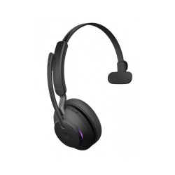 Jabra Evolve2 65, Link380a MS Mono Black [26599-899-999] - Беспроводная моно гарнитура, MS, USB-A