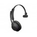 Jabra Evolve2 65, Link380a MS Mono Stand Black [26599-899-989] - Беспроводная моно гарнитура, MS, USB-A+зарядная подставка