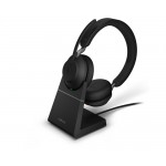 Jabra Evolve2 65, Link380a MS Stereo Stand Black