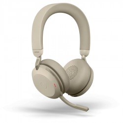 Jabra Evolve2 75 [27599-989-998] - Bluetooth гарнитура, USB-A UC (бежевая)