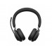 Jabra Evolve2 65, Link380a UC Stereo Stand Black [26599-989-989] - Беспроводная стерео гарнитура, UC, USB-A+зарядная подставка