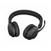 Jabra Evolve2 65, Link380a UC Stereo Stand Black [26599-989-989] - Беспроводная стерео гарнитура, UC, USB-A+зарядная подставка