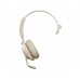 Jabra Evolve2 65, Link380a MS Mono Beige [26599-899-998] - Беспроводная моно гарнитура, MS, USB-A