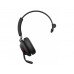 Jabra Evolve2 65, Link380a MS Mono Stand Black [26599-899-989] - Беспроводная моно гарнитура, MS, USB-A+зарядная подставка