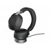Jabra Evolve2 85, Link380c UC Stereo Stand Black [28599-989-889] - Беспроводная стерео гарнитура, UC, USB-C+зарядная подставка
