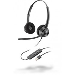 Poly EncorePro EP320 USB-A (Plantronics) [214570-01] - Профессиональная телефонная гарнитура (стерео, USB тип A)