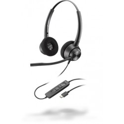 Poly EncorePro EP320 USB-C (Plantronics) [214571-01] - Профессиональная телефонная гарнитура (стерео, USB тип C)