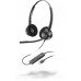 Poly EncorePro EP320 USB-C (Plantronics) [214571-01] - Профессиональная телефонная гарнитура (стерео, USB тип C)