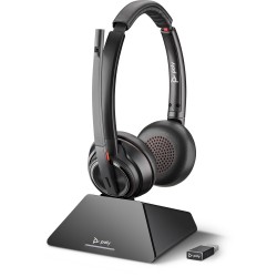 Poly Savi 8220-M UC [209214-01] - Беспроводная гарнитура, стерео, Microsoft (Plantronics)